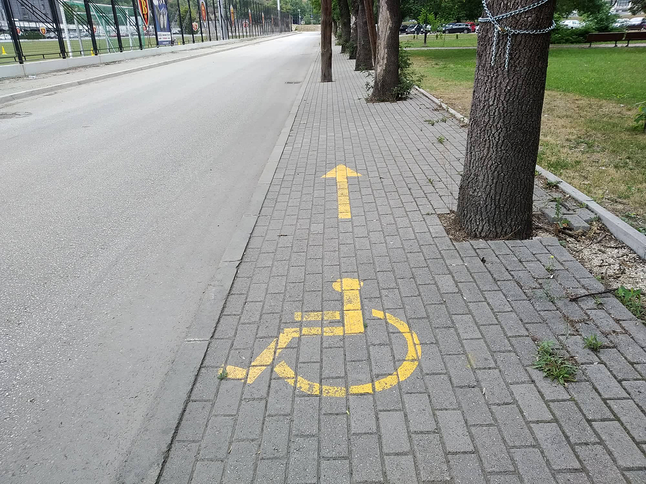 Инвалидска патека со препреки
