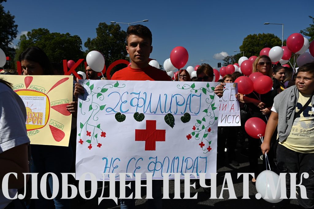 Дефиле на Црвен крст