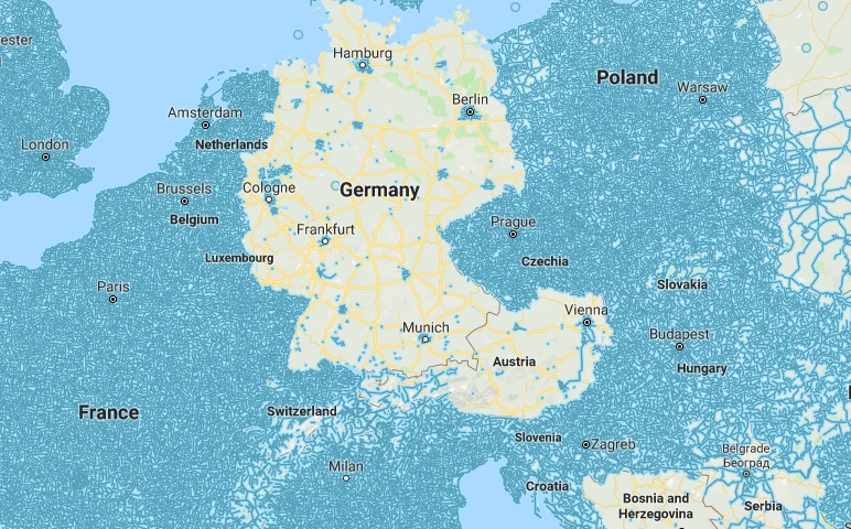 Why does Germany not have Google Earth?