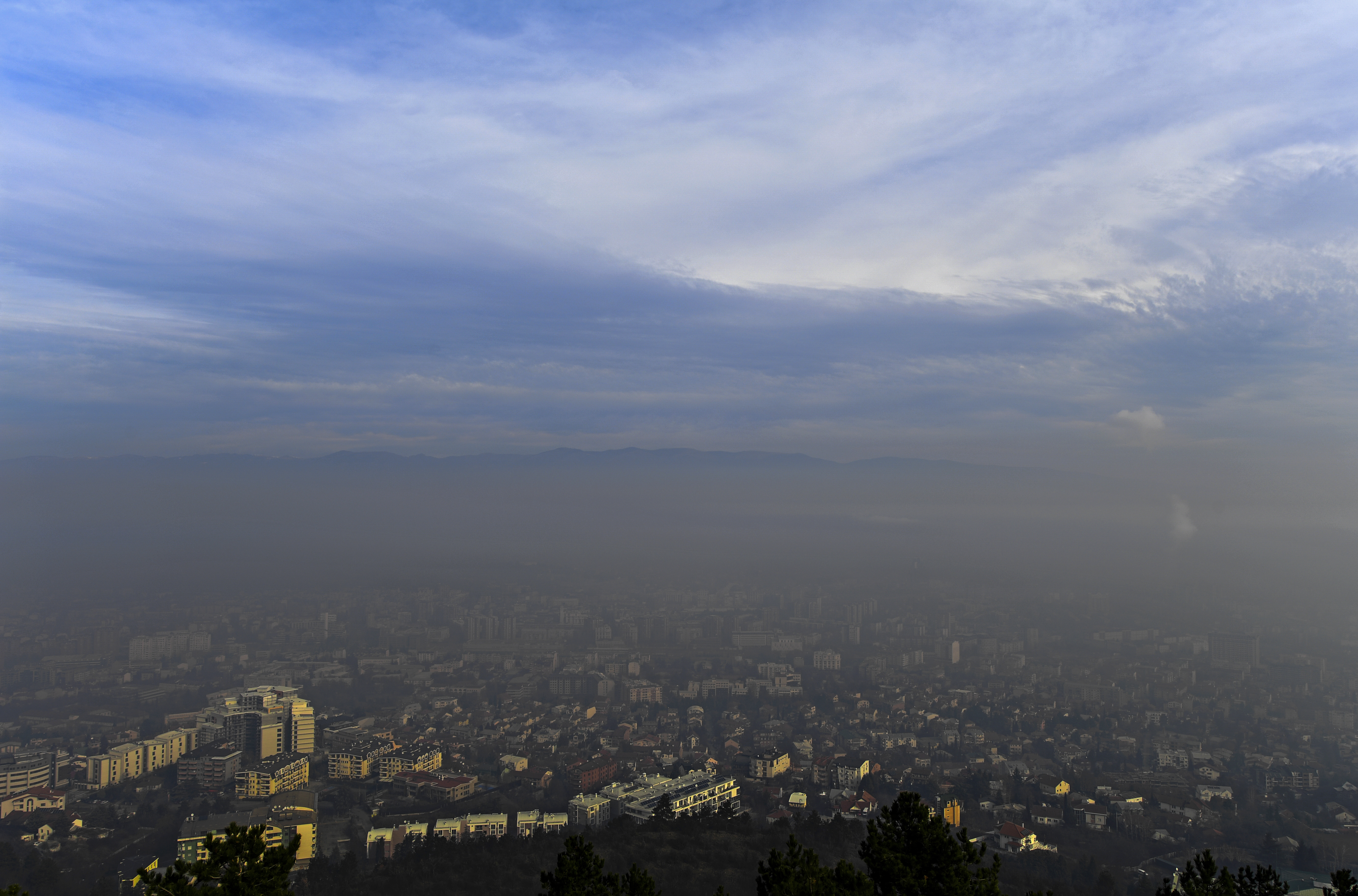 Inquinamento atmosferico a Skopje inquinamento atmosferico