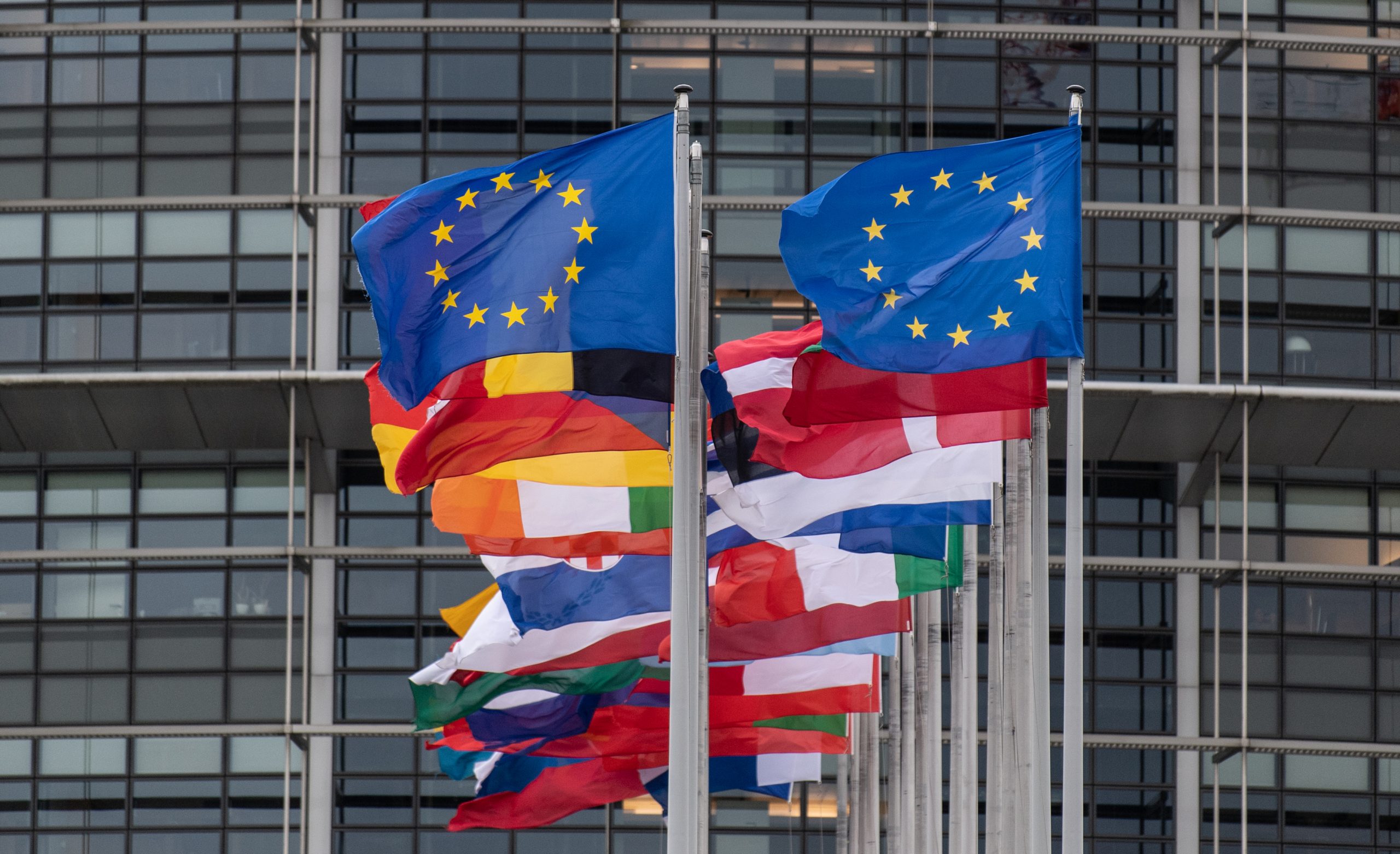 parlamento europeo bandiere europee bandiere europee d'europa