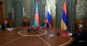 Сергеј Лавров, Зохраб Мнацаканијан и Јејхун Бајрамов