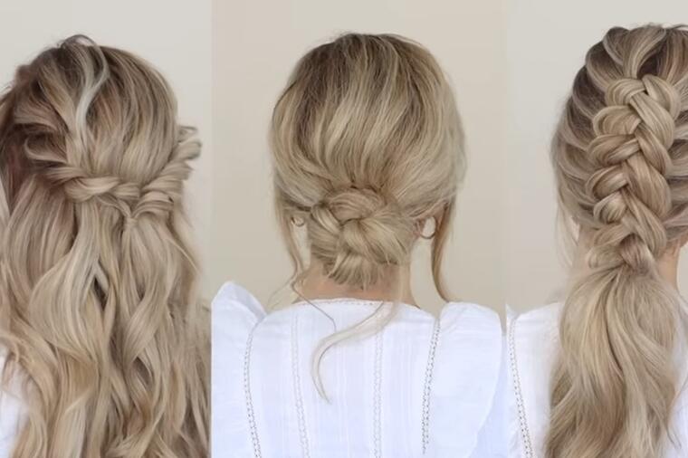 VIDEO | Three perfect summer boho hairstyles that will make you look great:  Irresistible, and so easy to do! - Free press