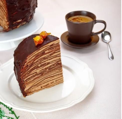 чоколадна торта палачинки