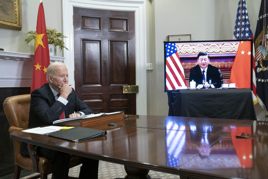 Виртуална среща между САЩ и Китай