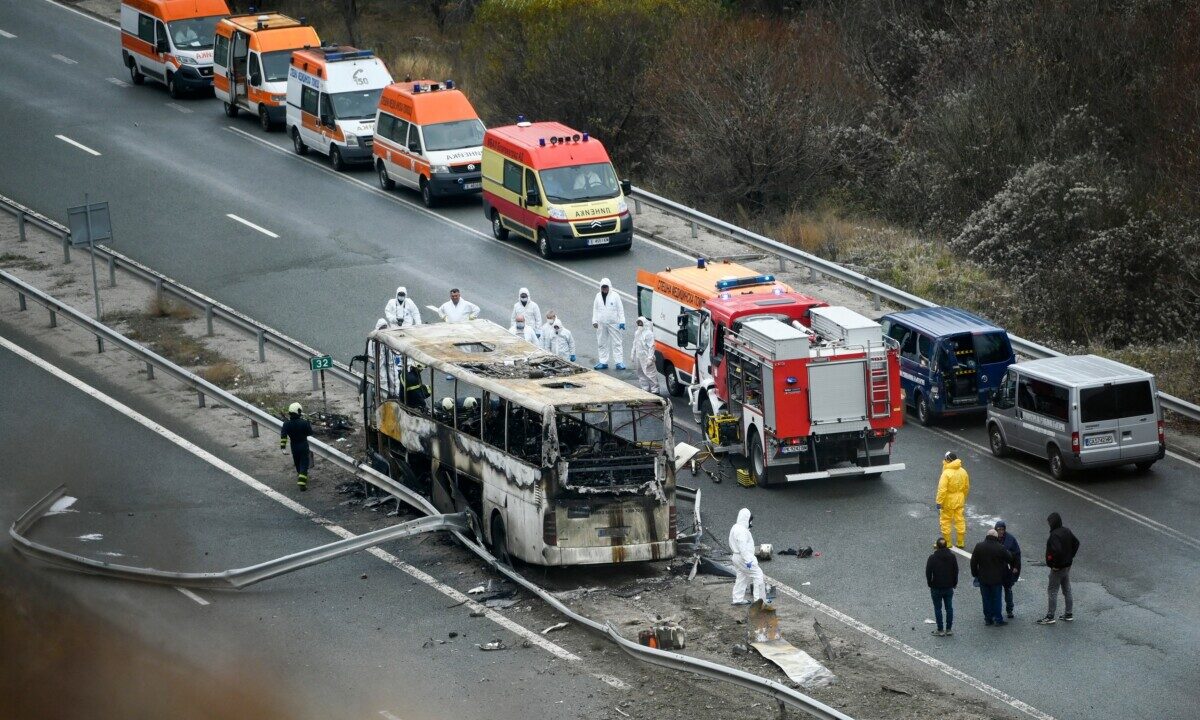 автобуска несреќа во Бугарија