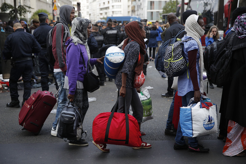 Мигранти Франција Британија Кале