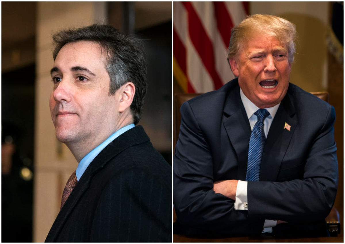 Мајкл Кохен и Доналд Трамп