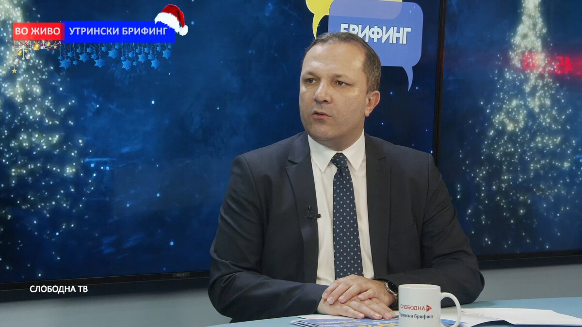 Оливер Спасовски, министер за внатрешни работи / Утрински брифинг