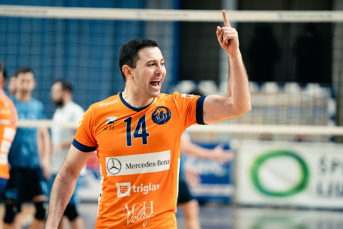 Macedonian volleyball player Gjorgiev also won the Central European MEVZA League