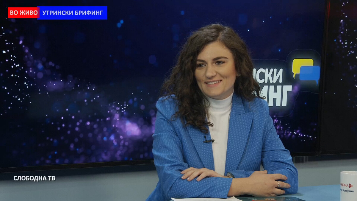 Моника Зајкова, координаторка на Клуб за младински прашања и политики
