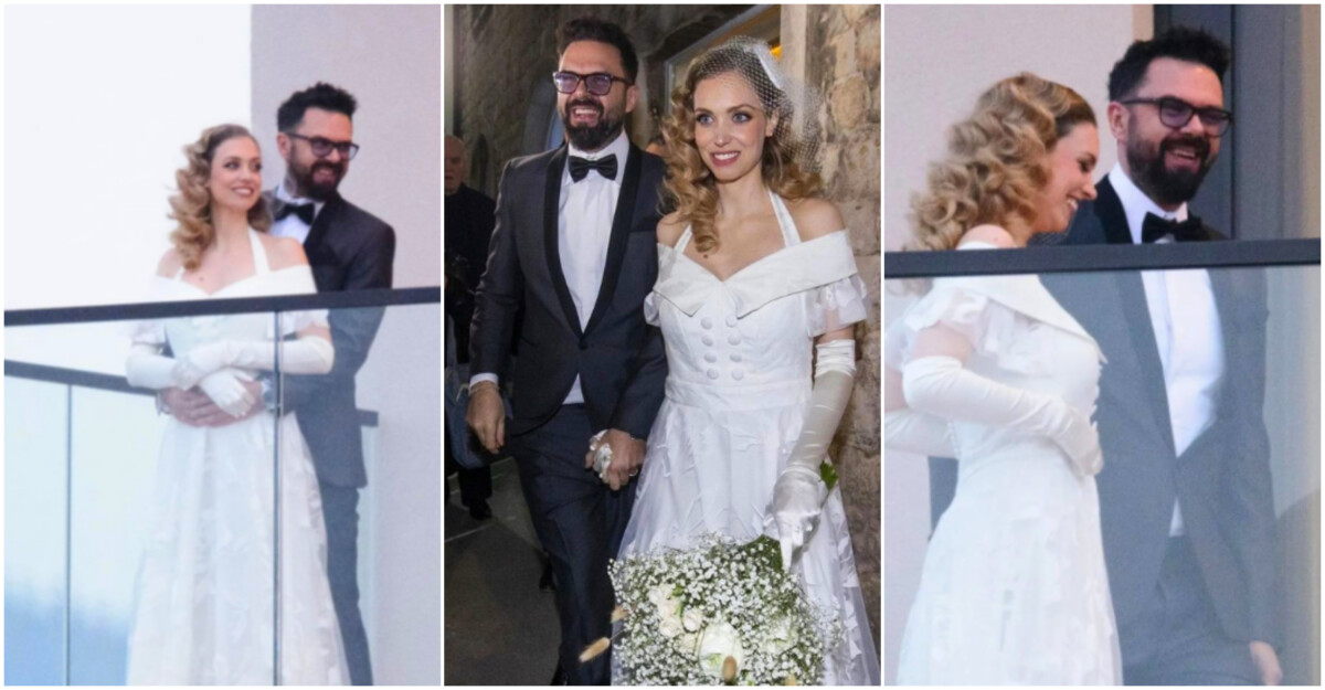 Petar Grasho and Hana Huljic / wedding / Instagram