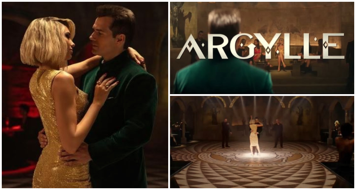 Henry Cavill and Dua Lipa Dance Together in First Argylle Movie Image