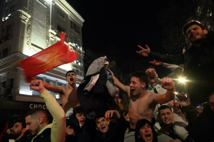 VIDEO Victory Over Azure Is Celebrated Throughout Skopje And All Of 