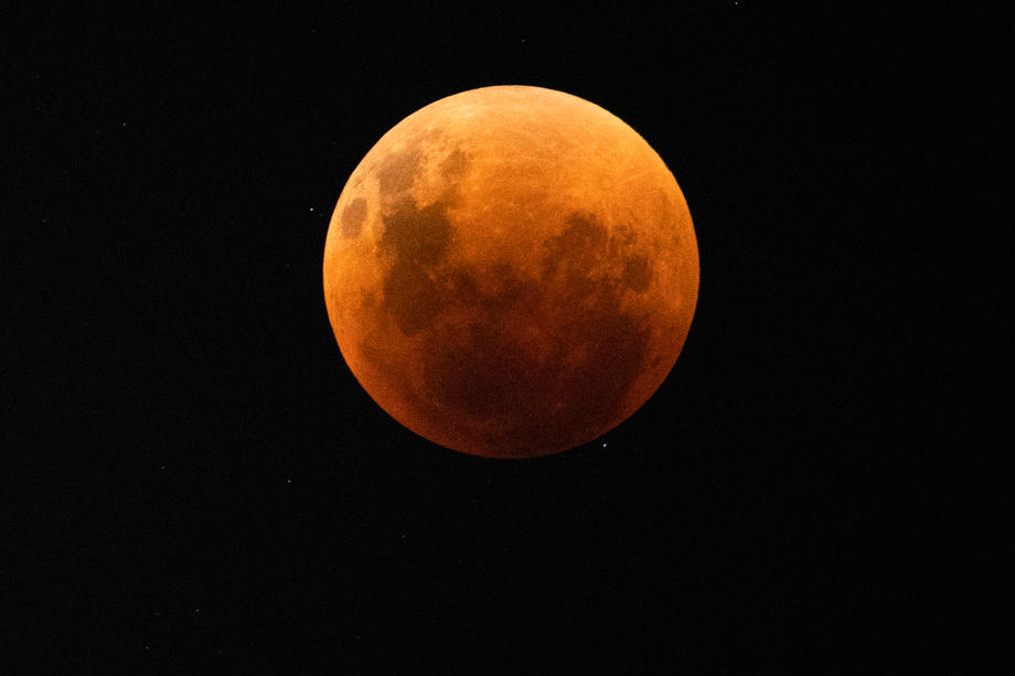 Eklipsi i Hënës në Santiago, Kili