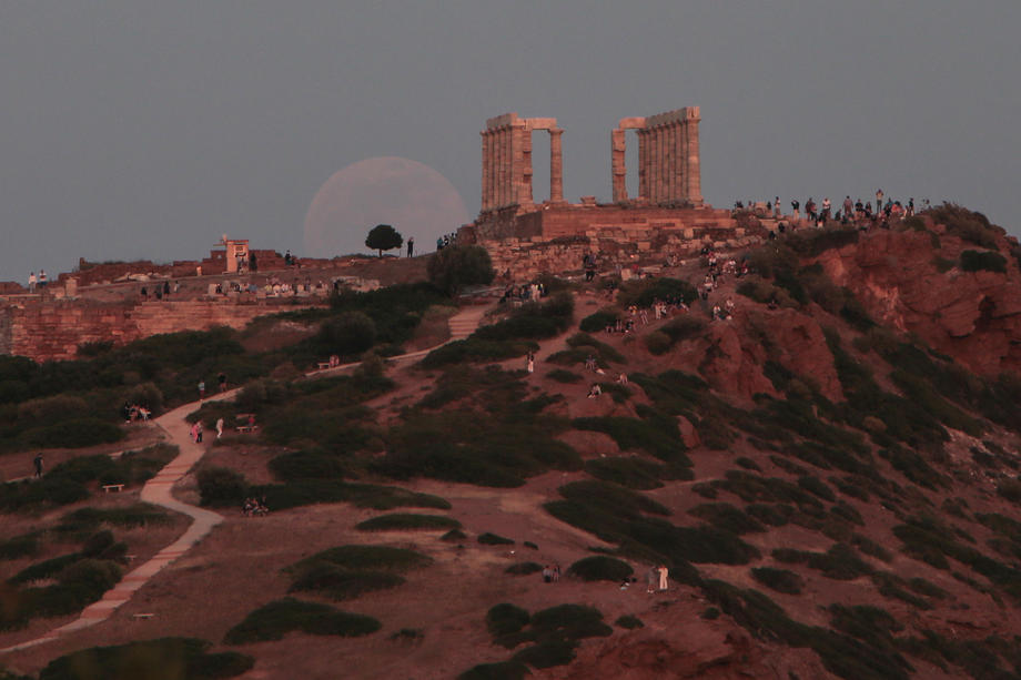 Eklipsi i Hënës në Greqi