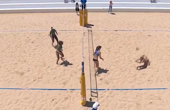 VIDEO Is This The Longest Beach Volleyball Point Of All Time Free Press