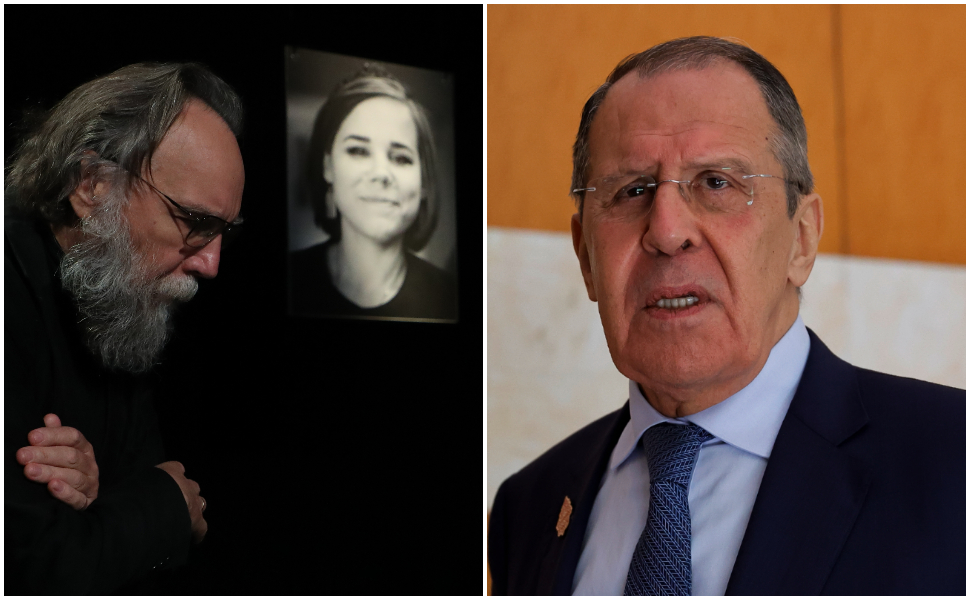 Сергеј Лавров и Дарија Дугина