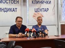 Синдикат на Клинички центар ФОТО Мирослава Симоновска „Слободен печат“