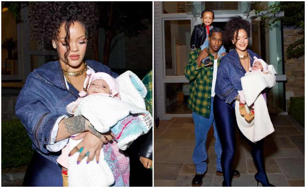 PHOTO | Rihanna and Esap Rocky shared photos of their second son for the first  time - Free Press