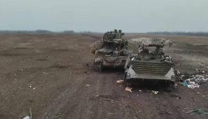 Украинските војници изведоа храбар напад за да украдат руски тенк опремен со нов систем за блокирање на беспилотни летала