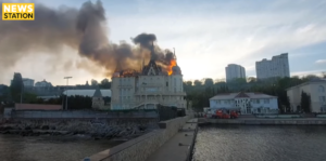 Русија го нападна регионот Одеса со дронови, погодени магацини и автомобили