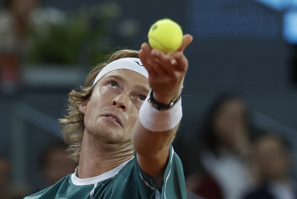 Andrei Rublev eliminated in Rome from 109 players in the world - Free Press