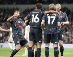ВИДЕО | Тотенхем не му помогна на Арсенал: Манчестер Сити на еден чекор од титулата во Премиер лигата