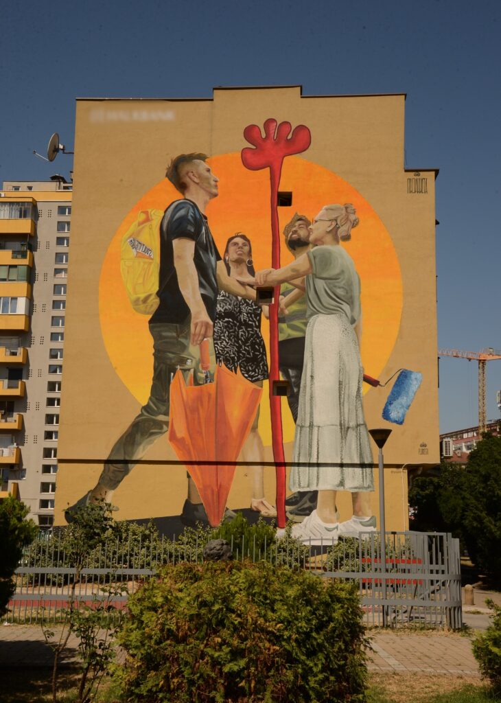 Муралите во Скопје - Фото Слободен печат - Методи Здравев