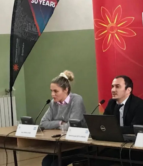 Ана Михајлов, фото Фејсбук Национална агенција за европски образовни програми и мобилност