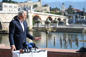 Горан Марковски ја промовираше својата кандидатура за градоначалник: На Скопје му треба помош од оние што го сакаат и знаат да му помогнат