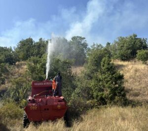 Попладнево гореше на отворено кај Битола, Велес, Сарај, Врапчиште и Старо Нагоричане