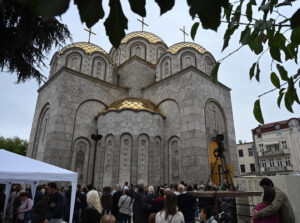 ФОТОГАЛЕРИЈА | Осветување на храмот „Свети Константин и Елена“
