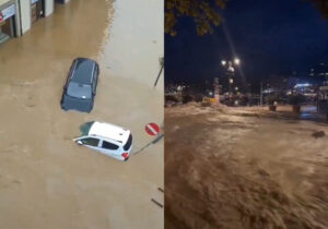 ВИДЕО | Поплави и бури ја погодија јужна Европа