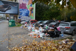Ѓубре за време на локални избори 22,10,2025 - Фото Слободен печат - Методи Здравев