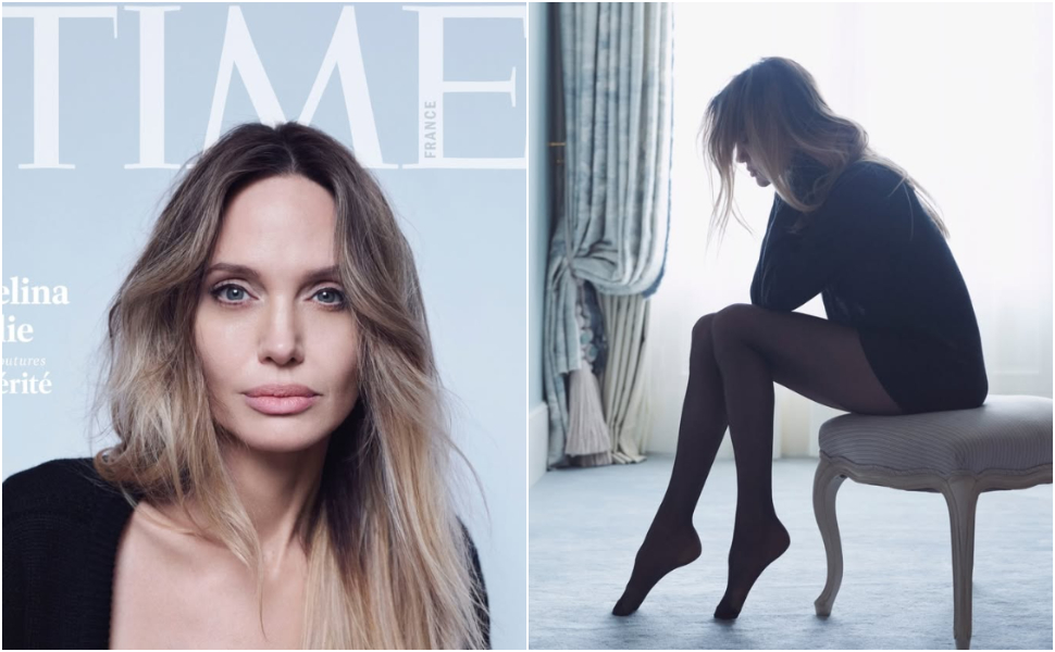 FOTOĞRAF | Angelina Jolie, Time dergisinin ilk Fransızca sayısının