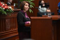 Новогодишно обраќање на Претседателката во собрание 2025 година - Фото Слободен печат - Методи Здравев