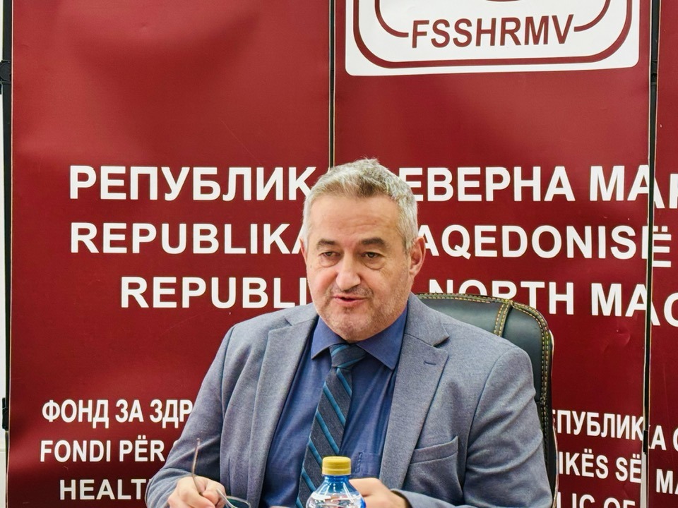 Директор на Фондот за здравство Сашо Клековски / Фото „Слободен печат“ Мирослава Симоновска