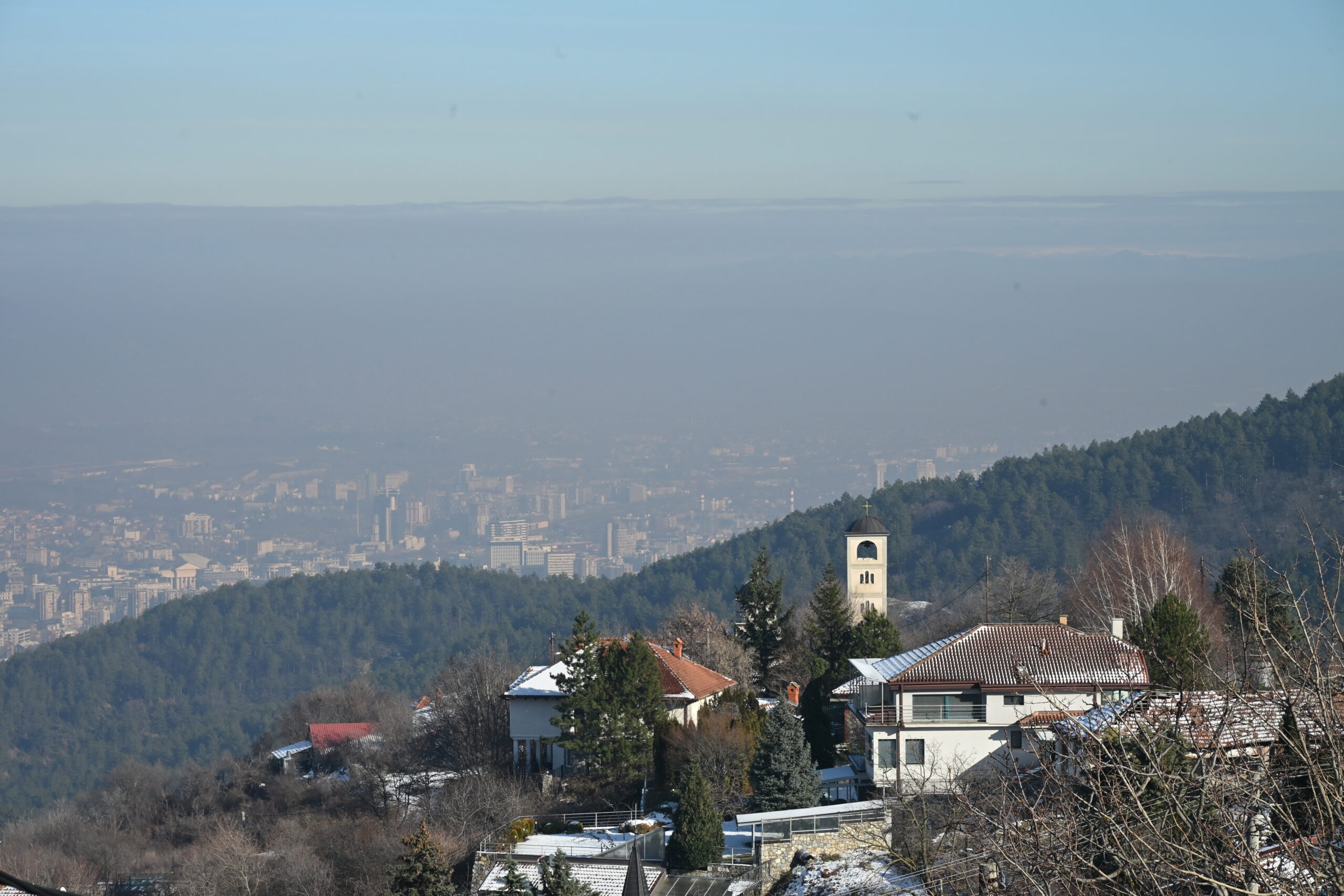 Панорама на Скопје - Фото Слободен печат - Методи Здравев