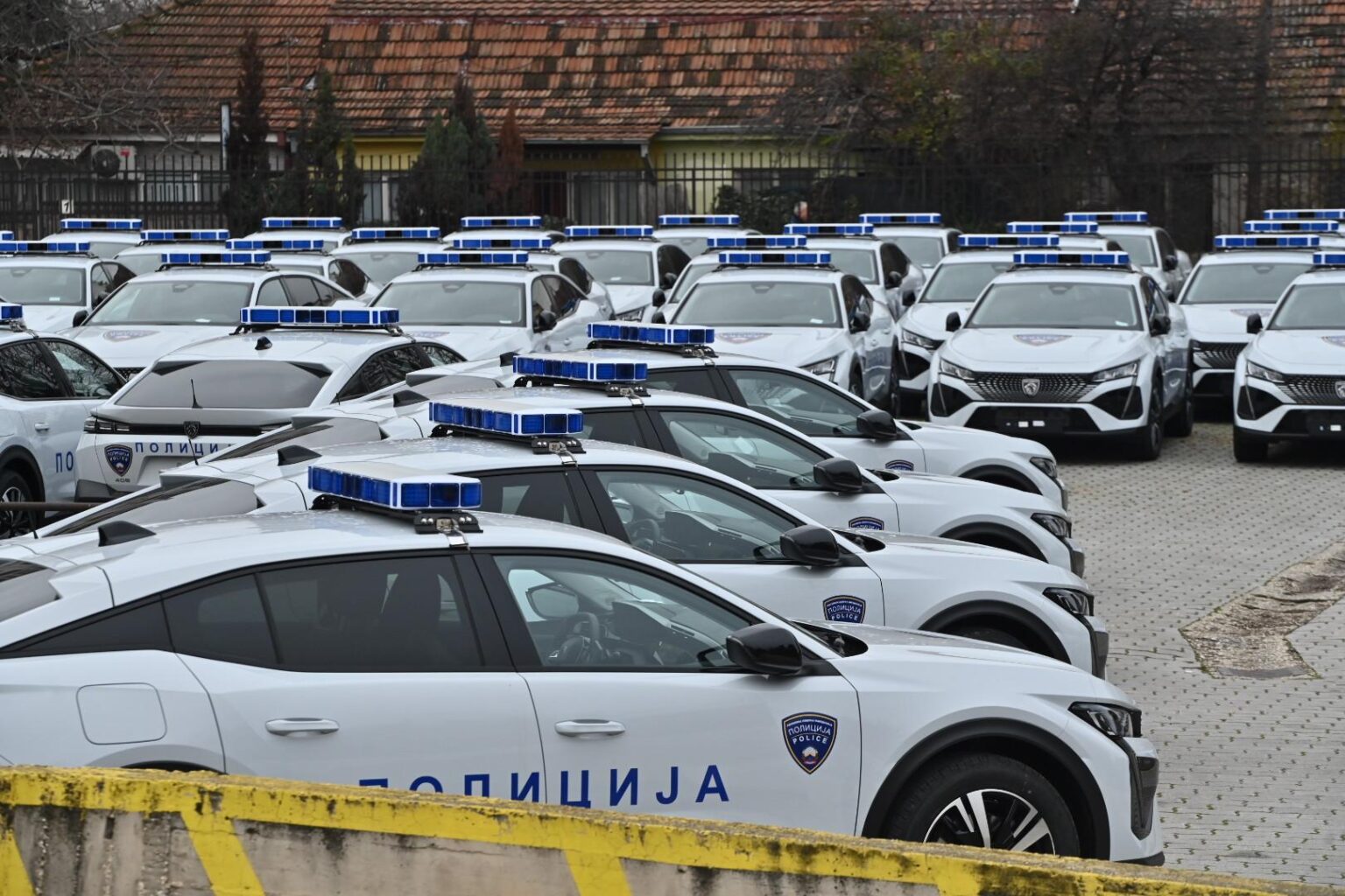Нови полициски возила / Фото: Слободен печат / Драган Митрески