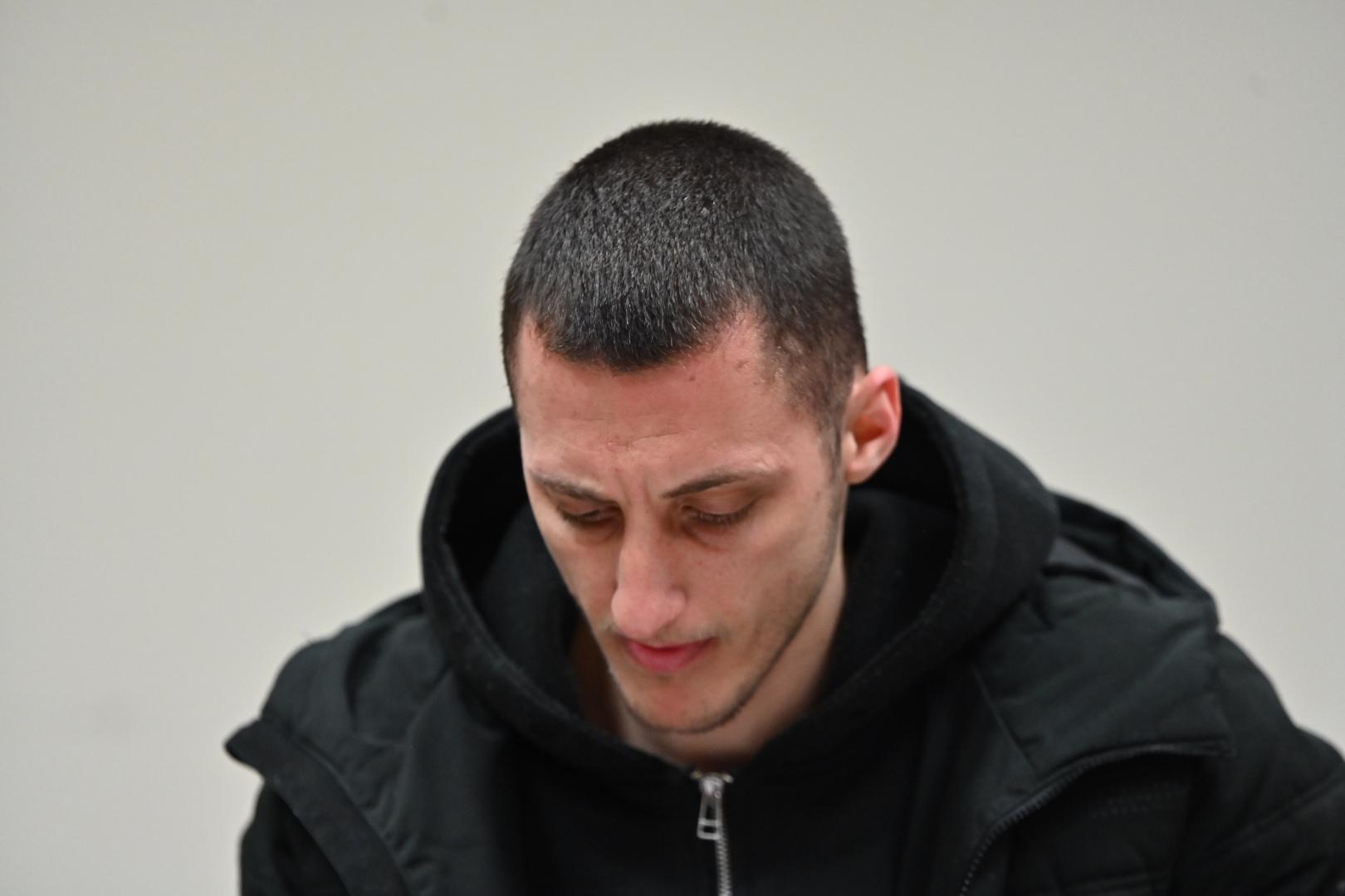 Обвинетиот Стојанче Јовановски, фото „Слободен печат“ Драган Митрески