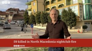 „Би-би-си“ го избрка новинарот што известуваше од Кочани — Де Лони објави фото од трагедијата, напиша моќна порака