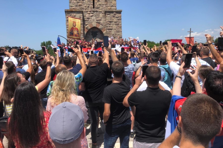 архивска слика Прослава на Видовдан на Косово/Фото: МИА