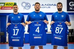 Борозан, Сухолежник и Цехте се нови ракометари на Алкалоид