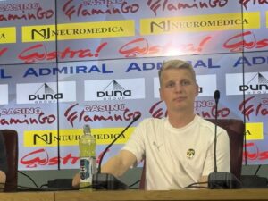 Нутинен: Очекуваме незгоден натпревар против Вардар, наша цел е да победиме