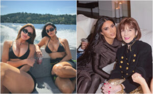 Ким Кардашијан објави фотографии од одмор додека семејството тагува, јавноста остро ја осуди