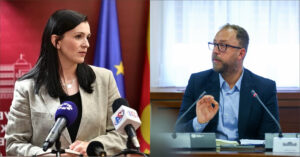 Костадиновска-Стојчевска и Љутков со меѓусебни обвинувања за тоа каде „заринка“ Законот за македонски јазик