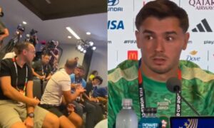 ВИДЕО | Француски новинари се степаа за место на прес-конференцијата на Брахим Дијаз