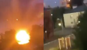 ВИДЕО | Украина ја нападна Московската Област со стотици дронови — избувнаа пожари, има повредени