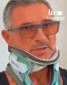 ВИДЕО | „Спиев, а потоа се видов облеан во крв“: шокантна исповед на Србинот кој речиси падна од прозорец на авион во лет